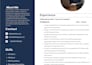 create professional modern CV resume